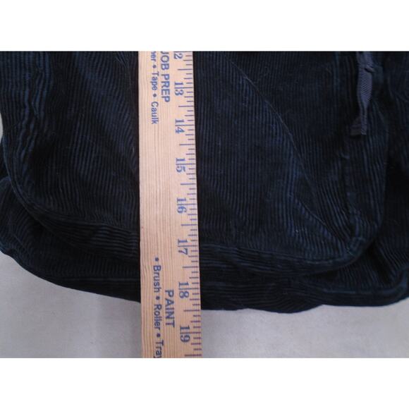 Trans By Jansport Black Corduroy Red Large Zippered Backpack - Picture 7 of 15